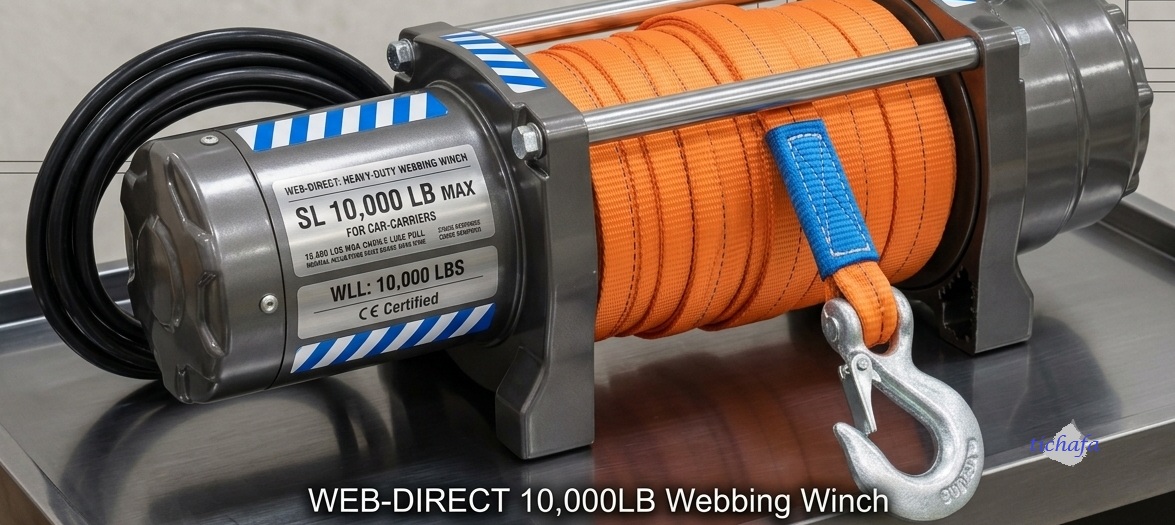 WEB-DIRECT 10,000LB winch